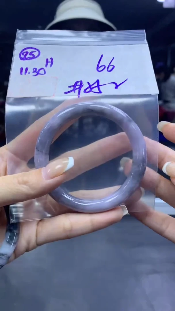 未镶嵌定制翡翠25手镯55纹+66元+拍一发一