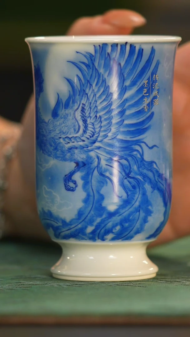 瓷片晓花窑