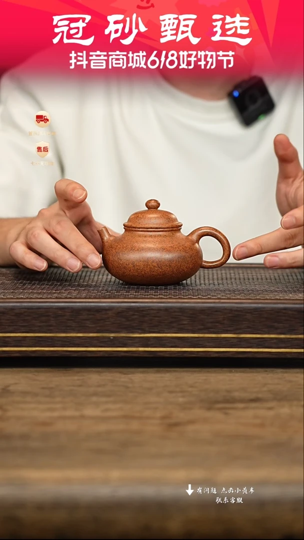 茶壶紫砂冠砂甄选100