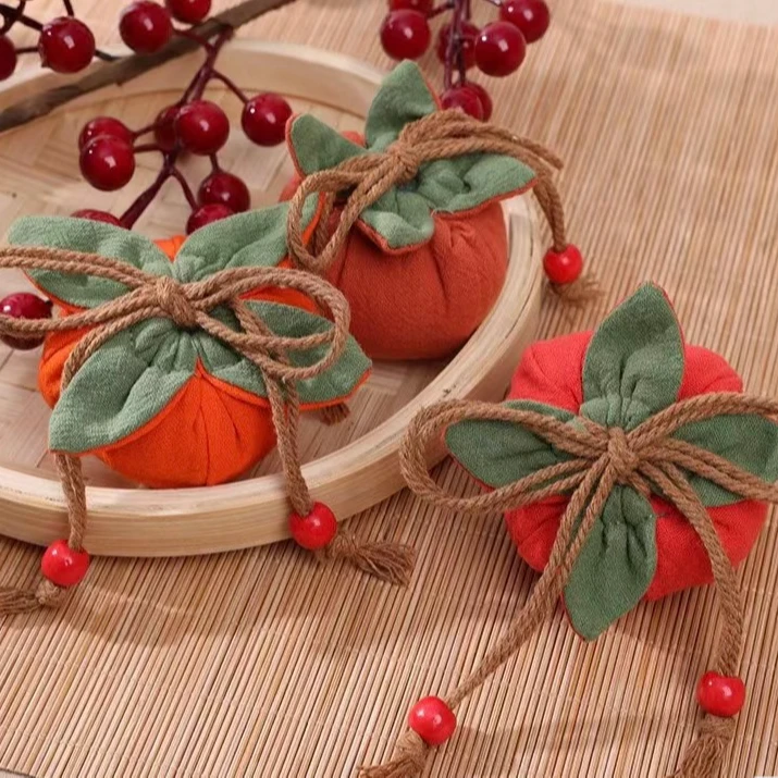 柿柿如意心情舒畅香囊