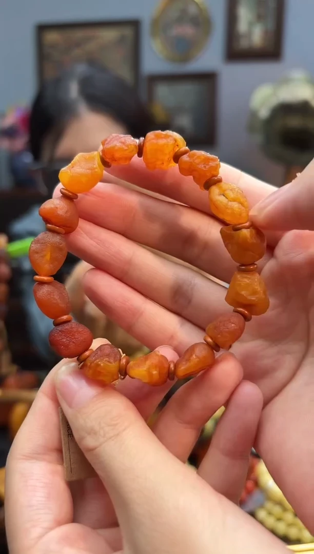 手串琥珀未镶嵌手串
