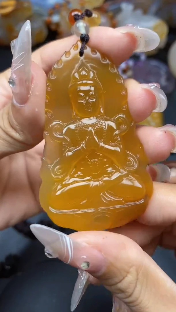 【闪购商品】玛瑙/玉髓颈饰未镶嵌ll