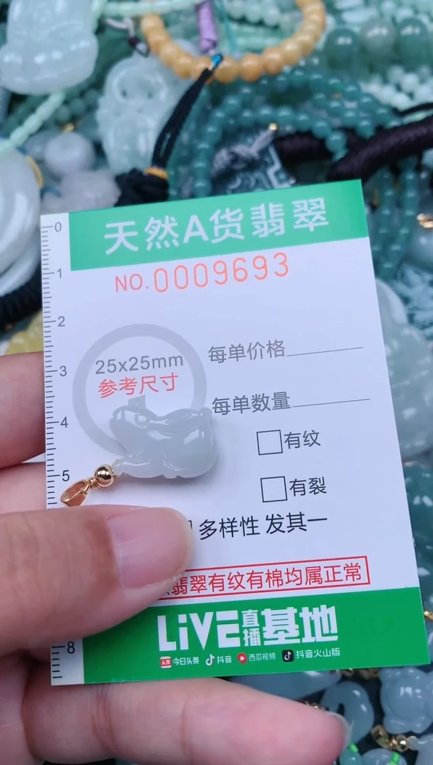 翡翠未镶嵌颈饰.0009693