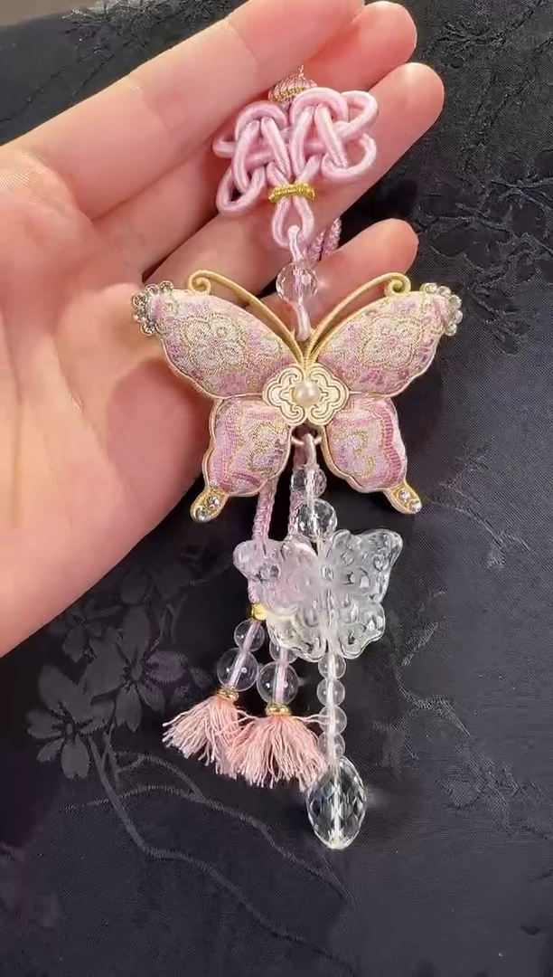 未镶嵌手绳水晶蝴蝶款