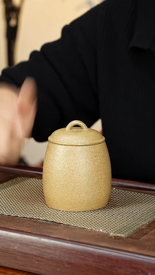 宜兴原矿紫砂茶叶罐