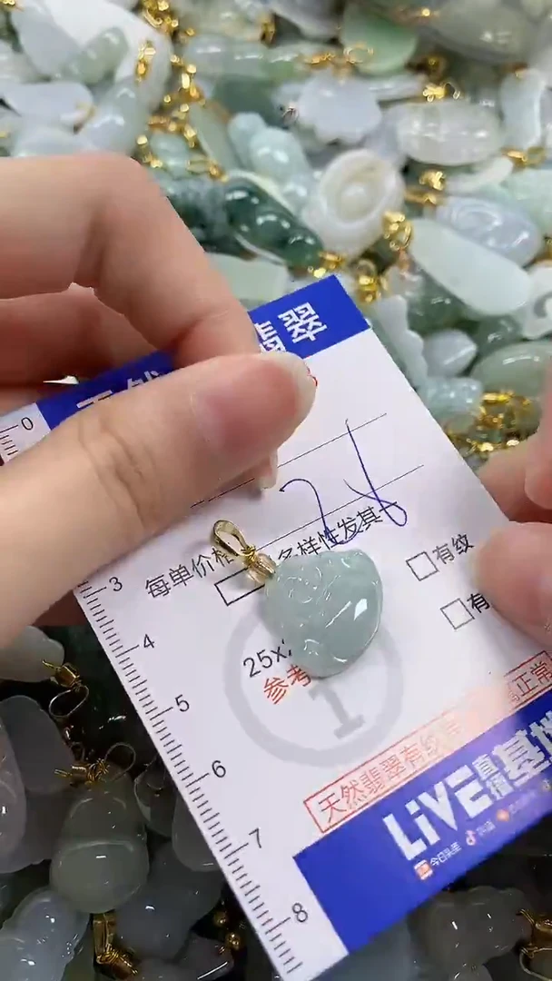 颈饰未镶嵌翡翠纯天然货a翡翠