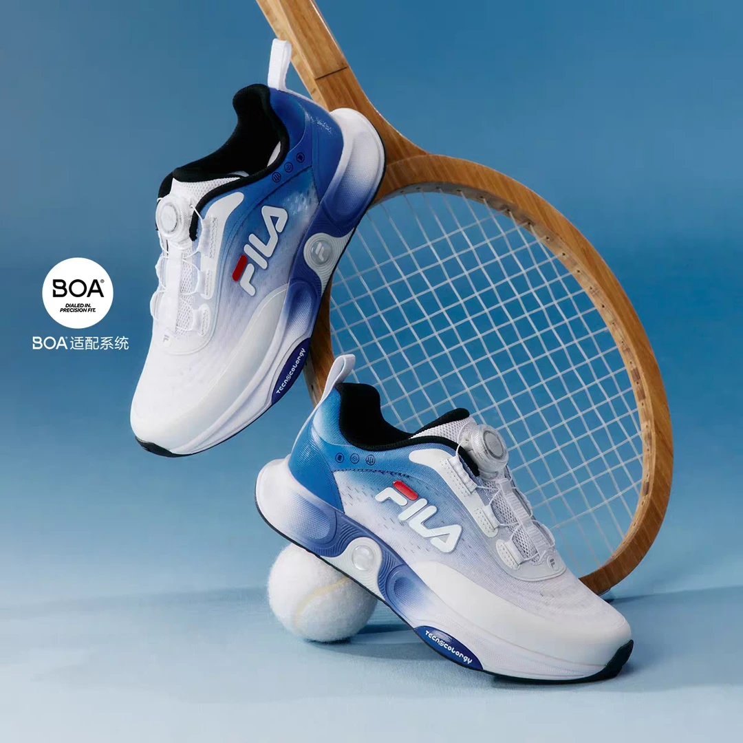 【斐乐儿童】2025秋季运动鞋男童女童大童透气休闲跑鞋K15B522101