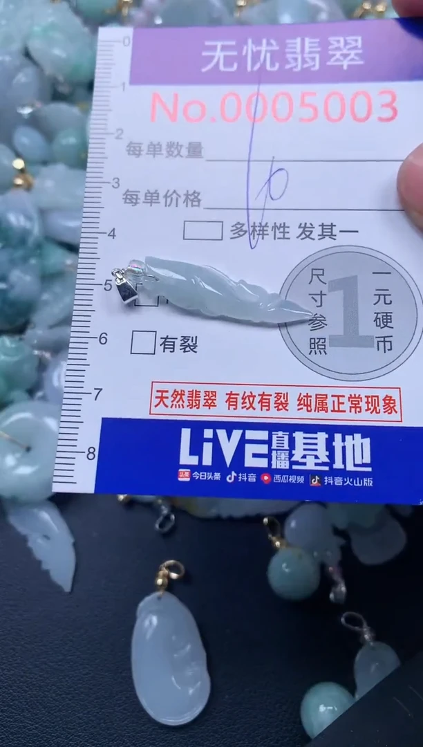 颈饰未镶嵌翡翠5003