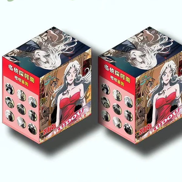 （PLAY大反派）清和文创—名侦探柯南吧唧经典原画收藏款第一弹