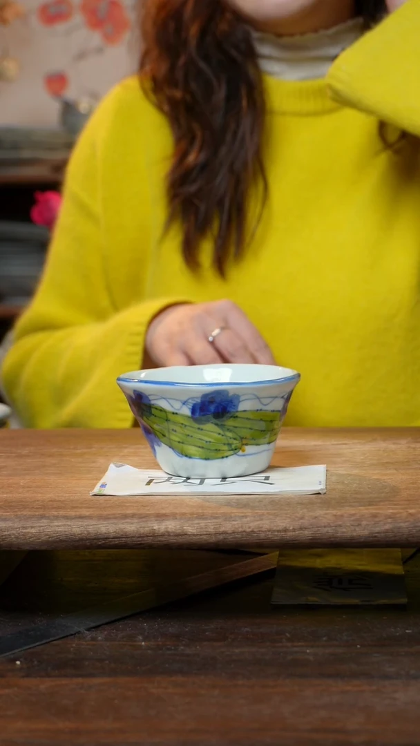 【闪购商品】钛合金福利  高温釉下彩手工手绘