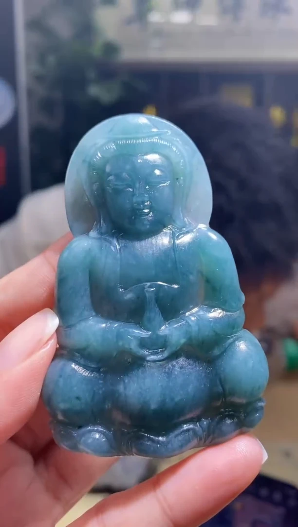 定制翡翠未镶嵌你****犯观音
