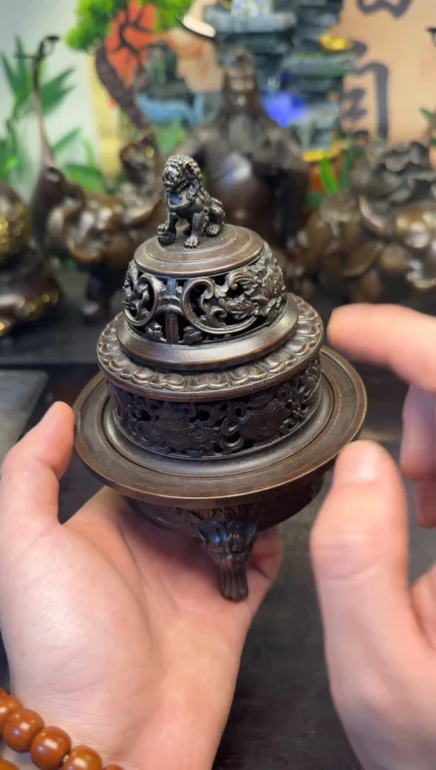 买铜就来旺铜杂货铺！（三开帝王炉）