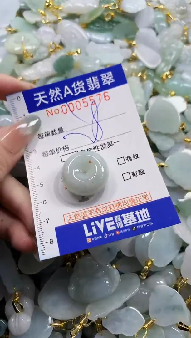颈饰未镶嵌翡翠天然A货翡翠