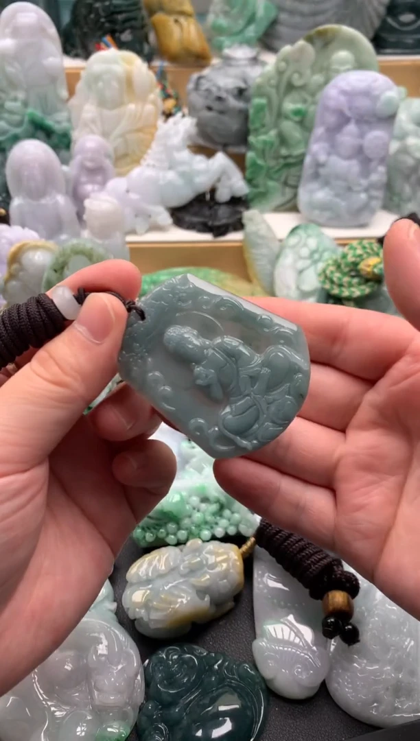 吊坠(不含链)未镶嵌翡翠1