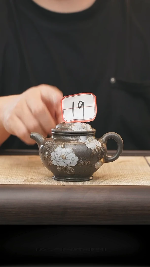 茶壶紫砂19号全手工紫砂壶