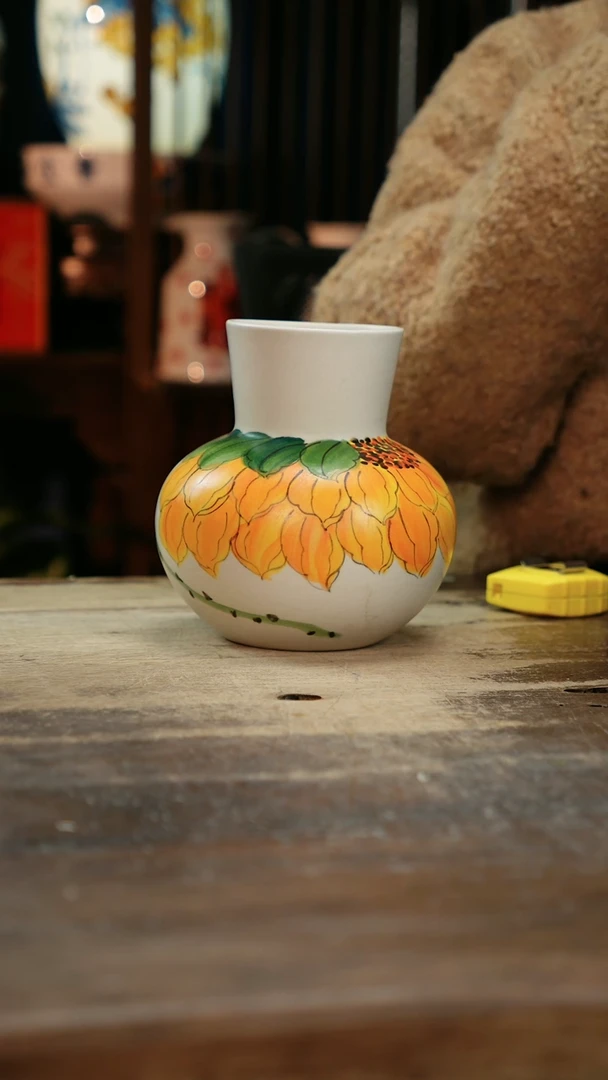 【闪购商品】瓷片景德镇纯手工釉下彩精品花瓶