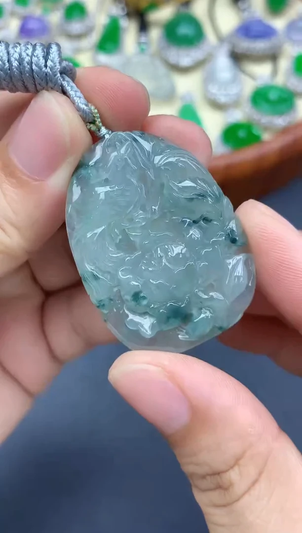 颈饰未镶嵌翡翠123-中国好珍宝