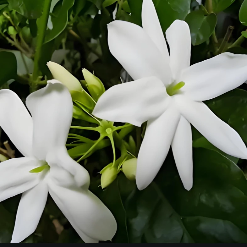单瓣笔尖茉莉花（带花苞发货 到货不要换盆换土 换盆换土不售后）