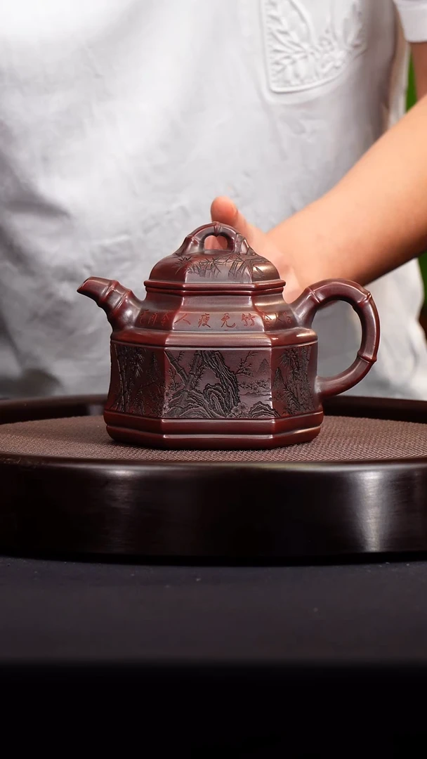 茶壶紫砂宜兴紫砂原矿壶