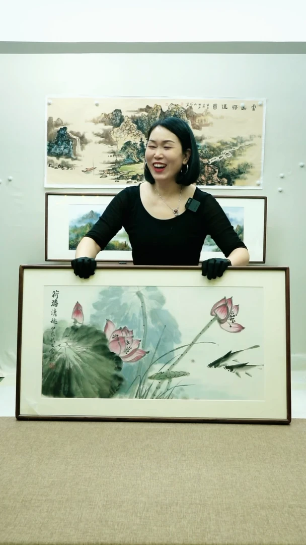 92*52徐引璋老师花鸟带框