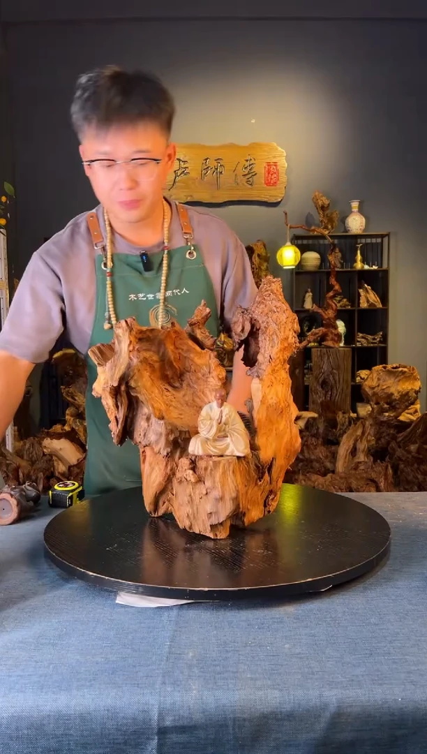 木卢师傅根艺作品（不包含人物摆件）