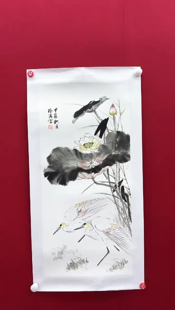 【闪购商品】国画L-冯老师绘画作品