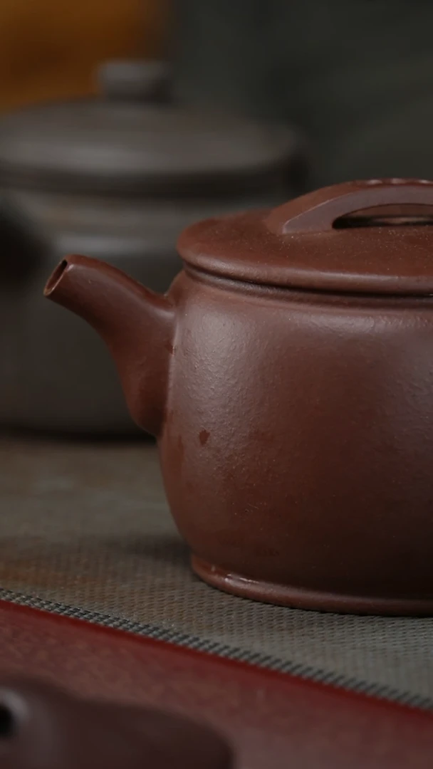 茶壶紫砂微瑕汉瓦