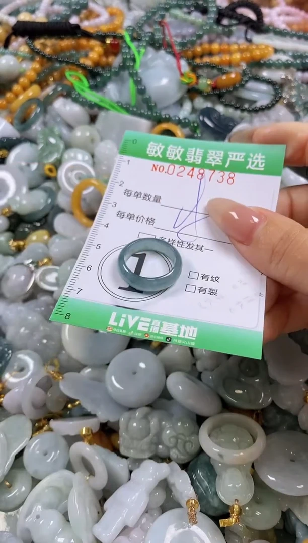 翡翠未镶嵌颈饰闪购0248738