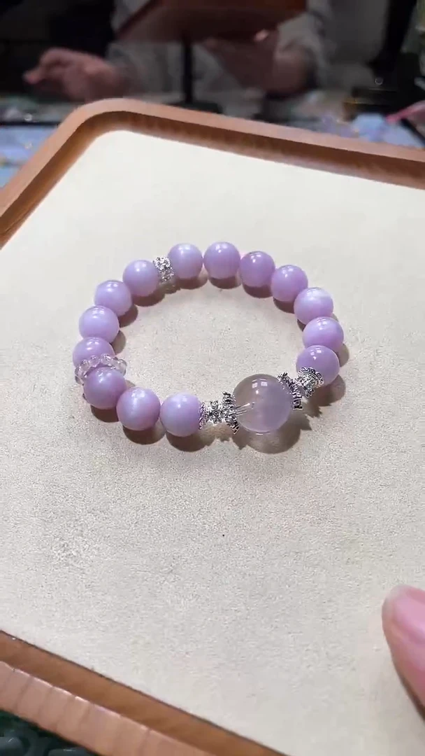 【闪购商品】锂辉石手链未镶嵌手链