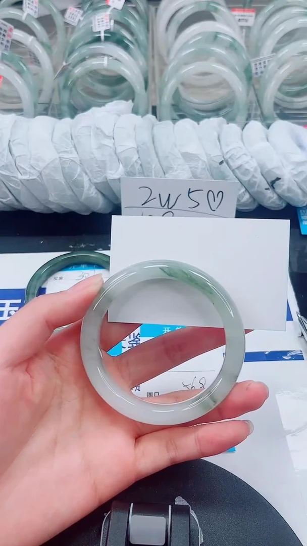 未镶嵌手镯石英质玉308-55/56