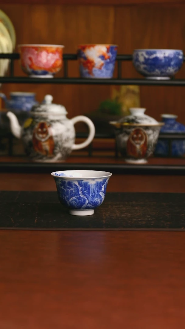 景德镇手工手绘的15