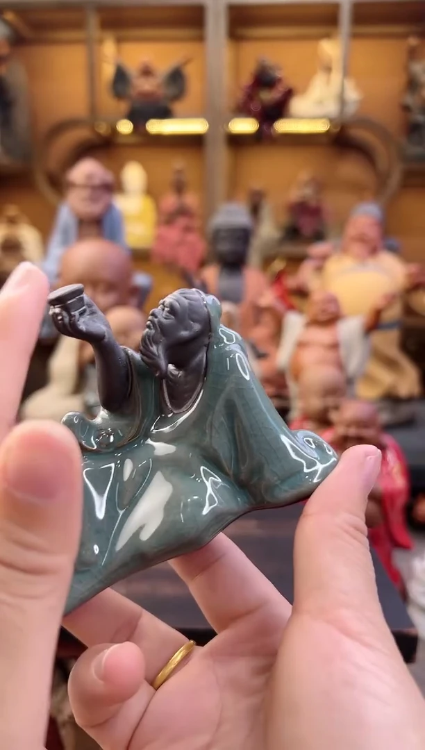 紫砂茶宠器闵茶宠摆件