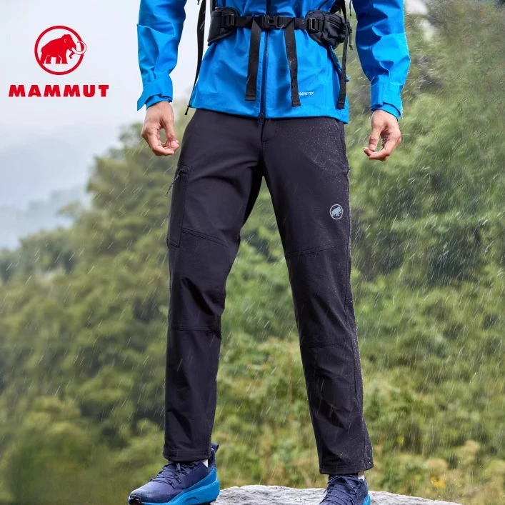 MAMMUT猛犸象Runbold Guide男士户外舒适弹力防风防泼水软壳长裤