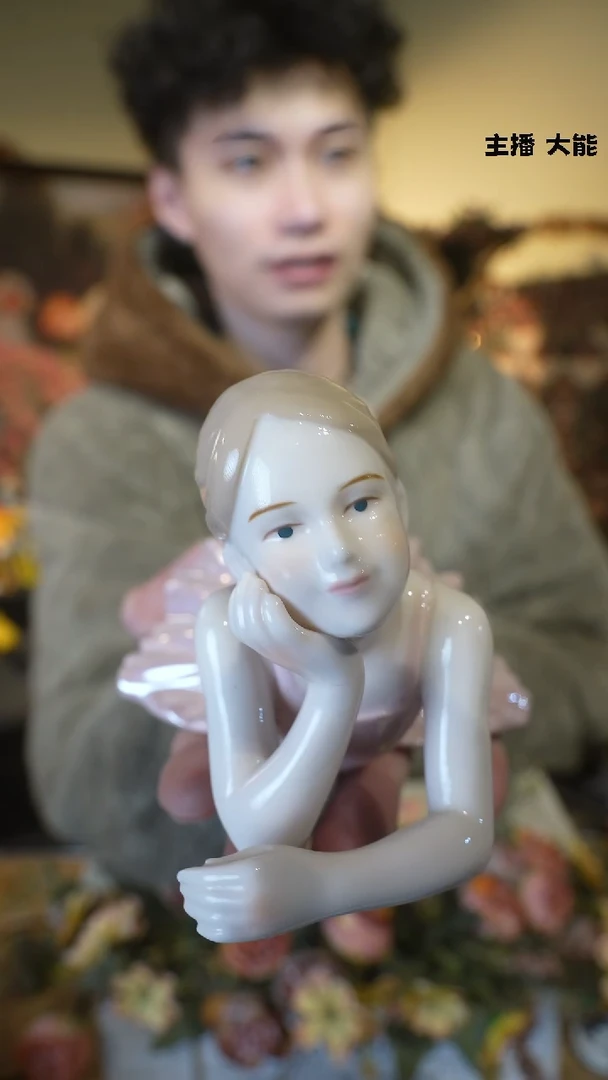 【闪购商品】默认微瑕高端树脂陶瓷摆件W