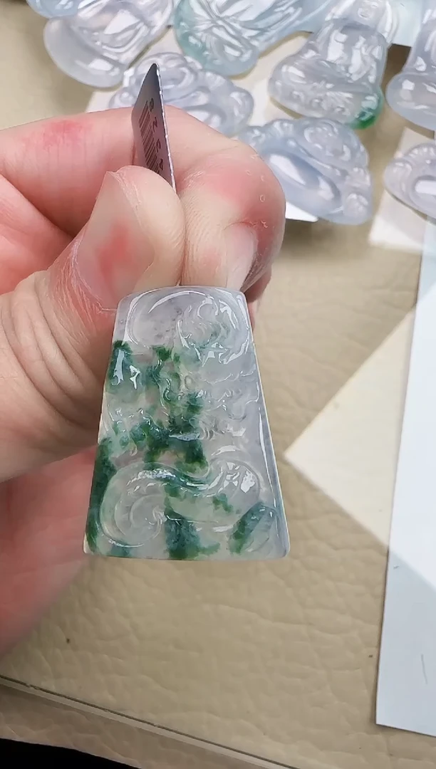 颈饰未镶嵌翡翠缅甸翡翠a货