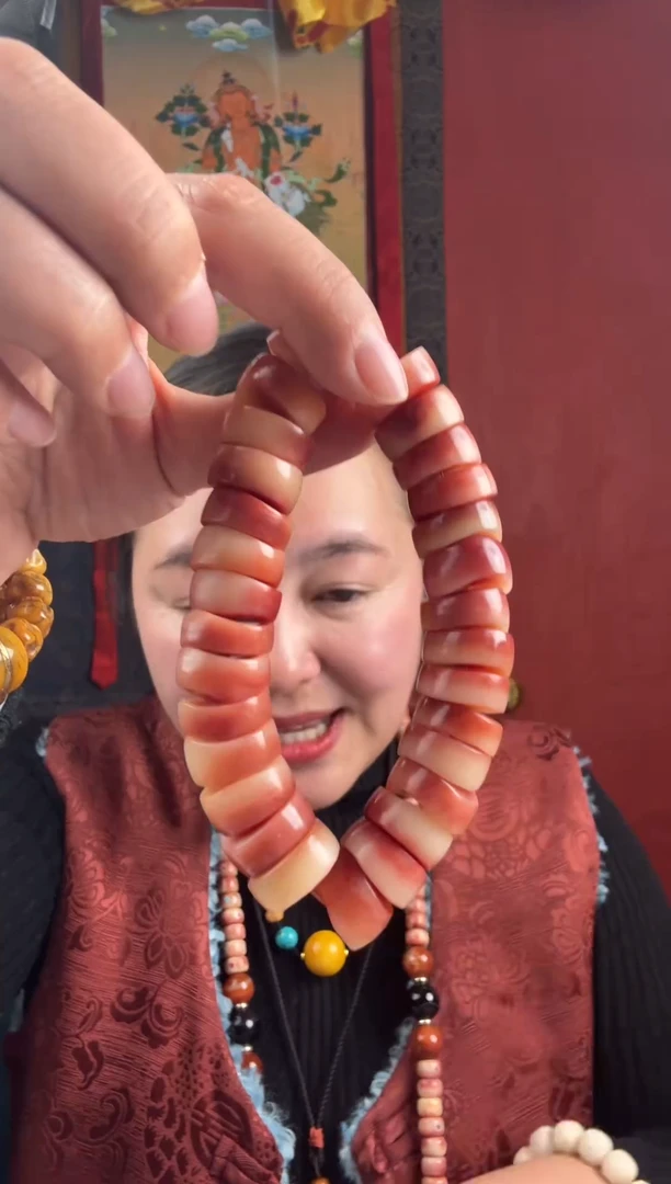 无非金属藏地梅花古串