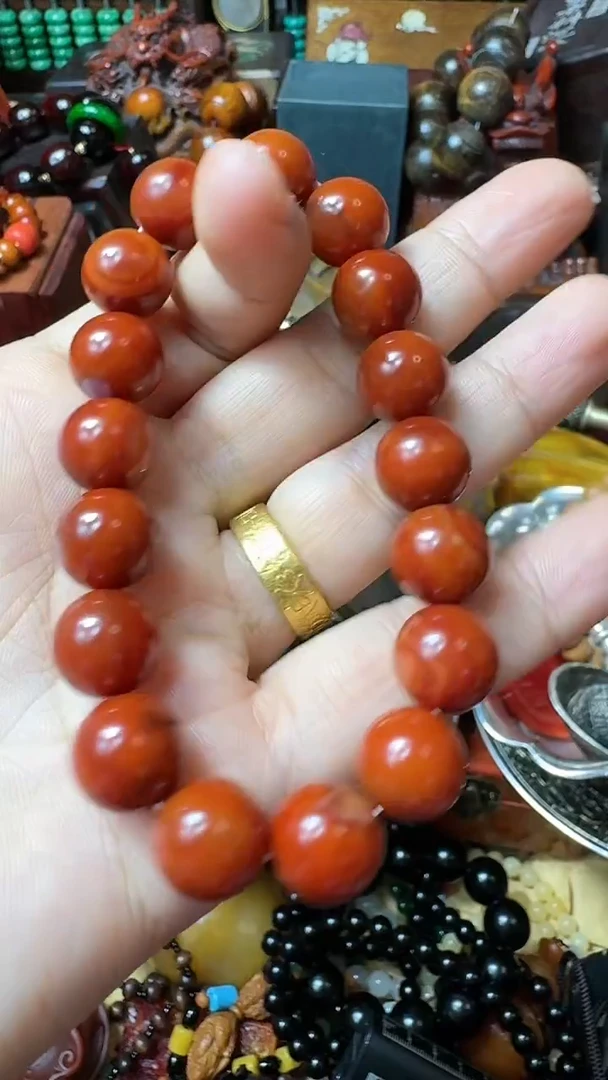 未镶嵌南红玛瑙挂件主播推荐：一物一拍，讲解为准！