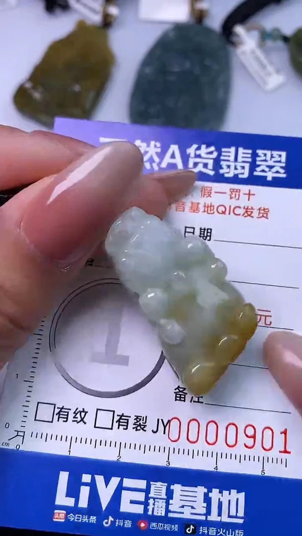 颈饰未镶嵌翡翠