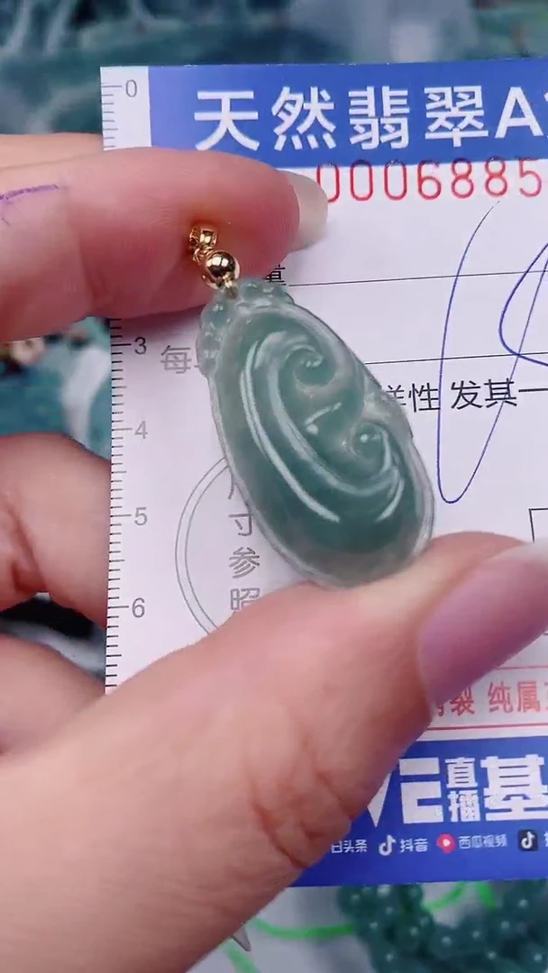 翡翠未镶嵌颈饰00006885
