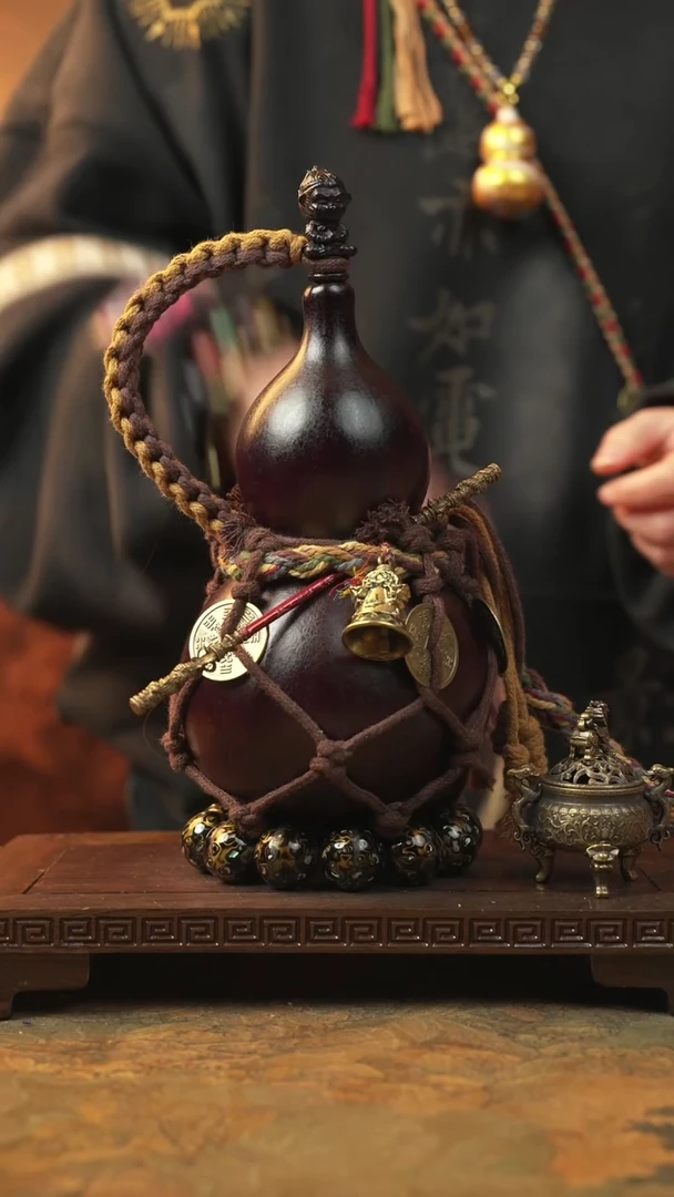 176大漆一物一拍记葫堂出品【不带手串】