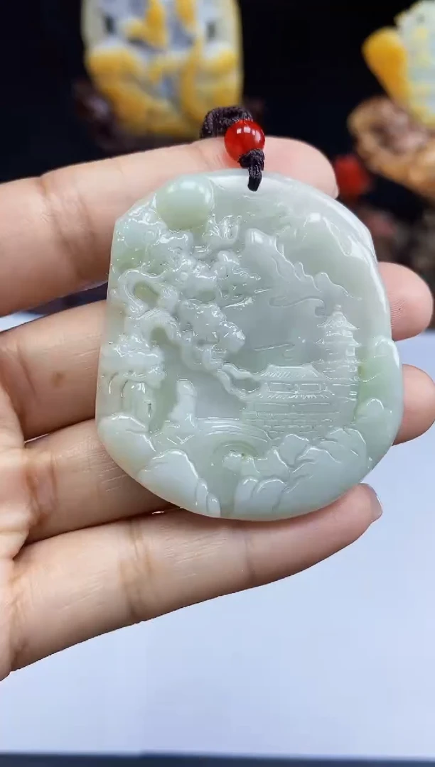 【闪购商品】翡翠颈饰未镶嵌翡翠A货