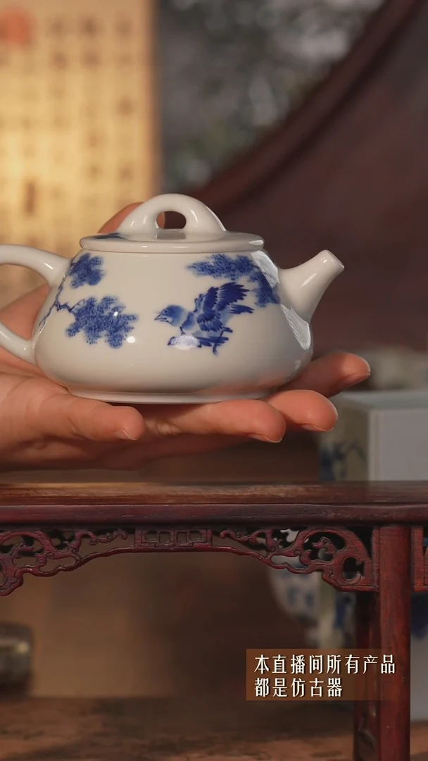 其他陶瓷仿王步茶壶