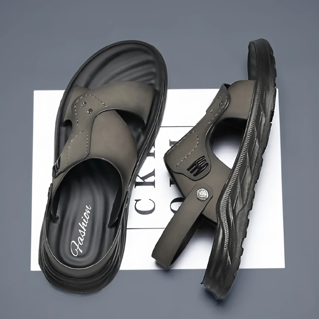 2025凉鞋男士透气凉鞋时尚舒适男沙滩鞋拖鞋夏季休闲防水软底