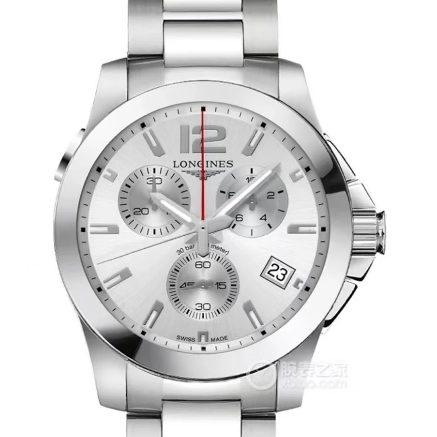 99新 Longines/浪琴 老佛爷/浪琴康卡斯/石英/41mm
