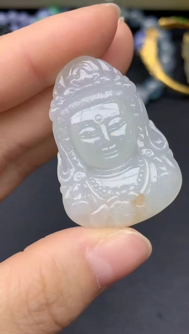 颈饰未镶嵌翡翠135-雪姐翡翠天天见