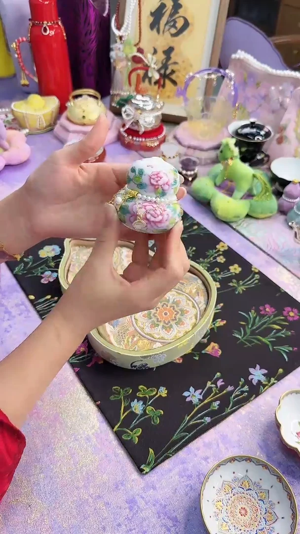 104灵玺贡坊 牡丹香插 带链条