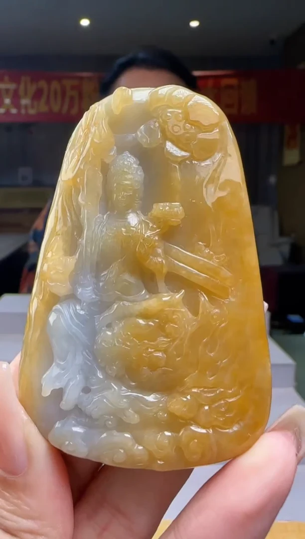 翡翠未镶嵌颈饰MM@@960Q3J15505