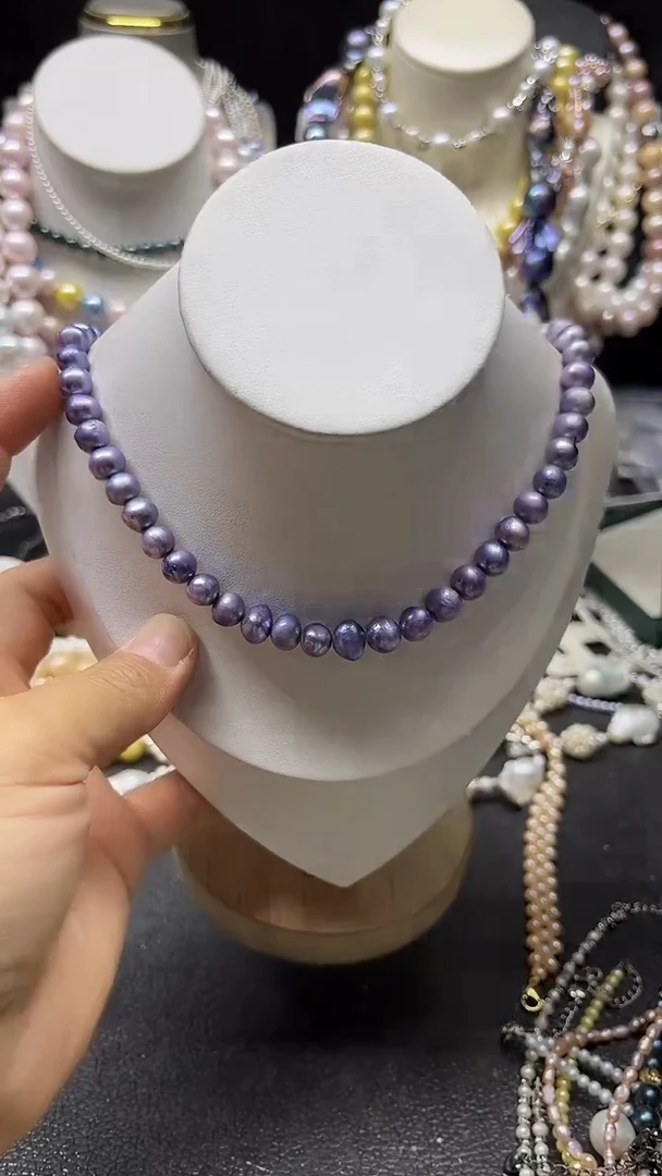 颈饰未镶嵌淡水珍珠多人