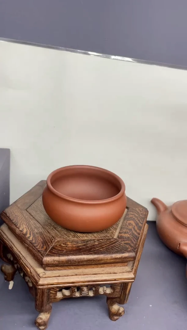 茶壶紫砂底槽清 普洱杯