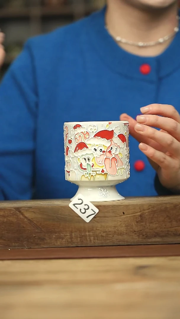 设计师手作款  落单杯